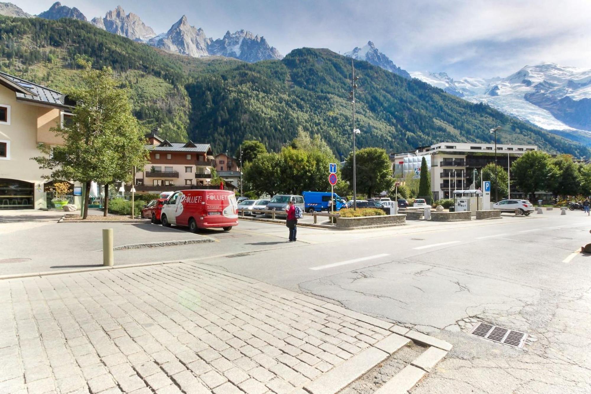 Albertine - Centre De Chamonix - Garage - Mountain Views! Exteriér fotografie